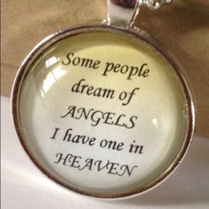 Angels necklace or keychain